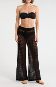 NORDSTROM RACK Crochet Cover-Up Pants