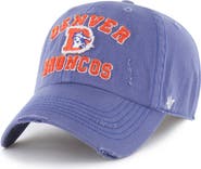 '47 Men's '47 Blue Denver Broncos Seymoore Clean Up Adjustable Hat