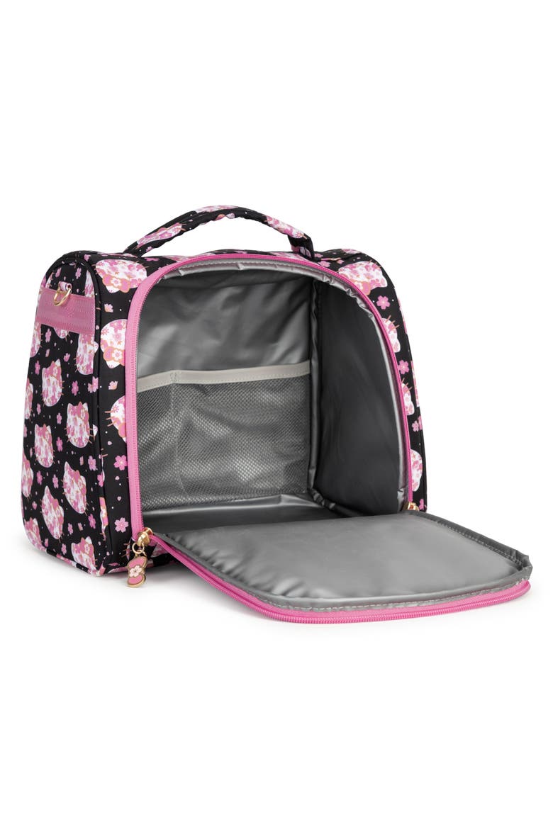 x Hello Kitty® Cherry Blossoms Insulated Bottle Bag, Alternate, color, CHERRY BLOSSOMS