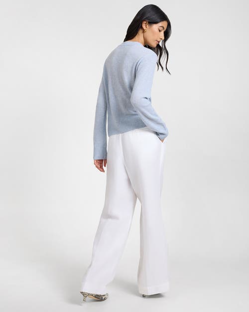 Onia Lyocell Pleated Trouser In Blue