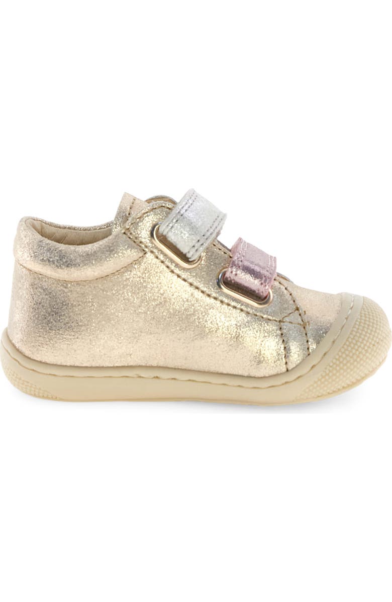 Naturino Kids' Corkel VL Sneaker, Alternate, color, Silver/ Gold Multi
