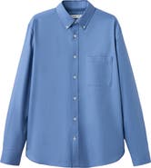 MANGO Regular Fit Oxford Button-Down Shirt