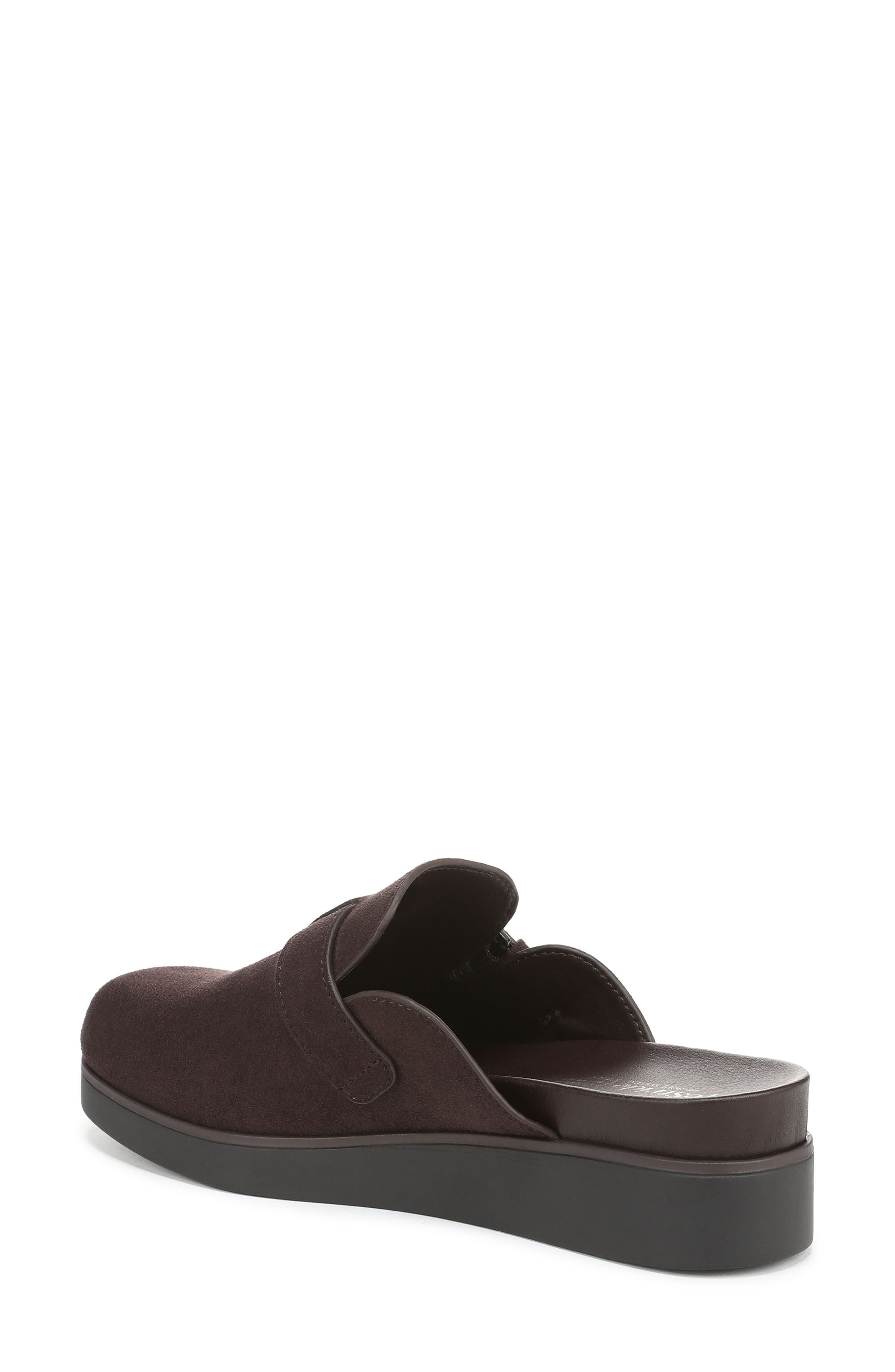 Gillian Clog, Alternate, color, DARK CHOCOLATE
