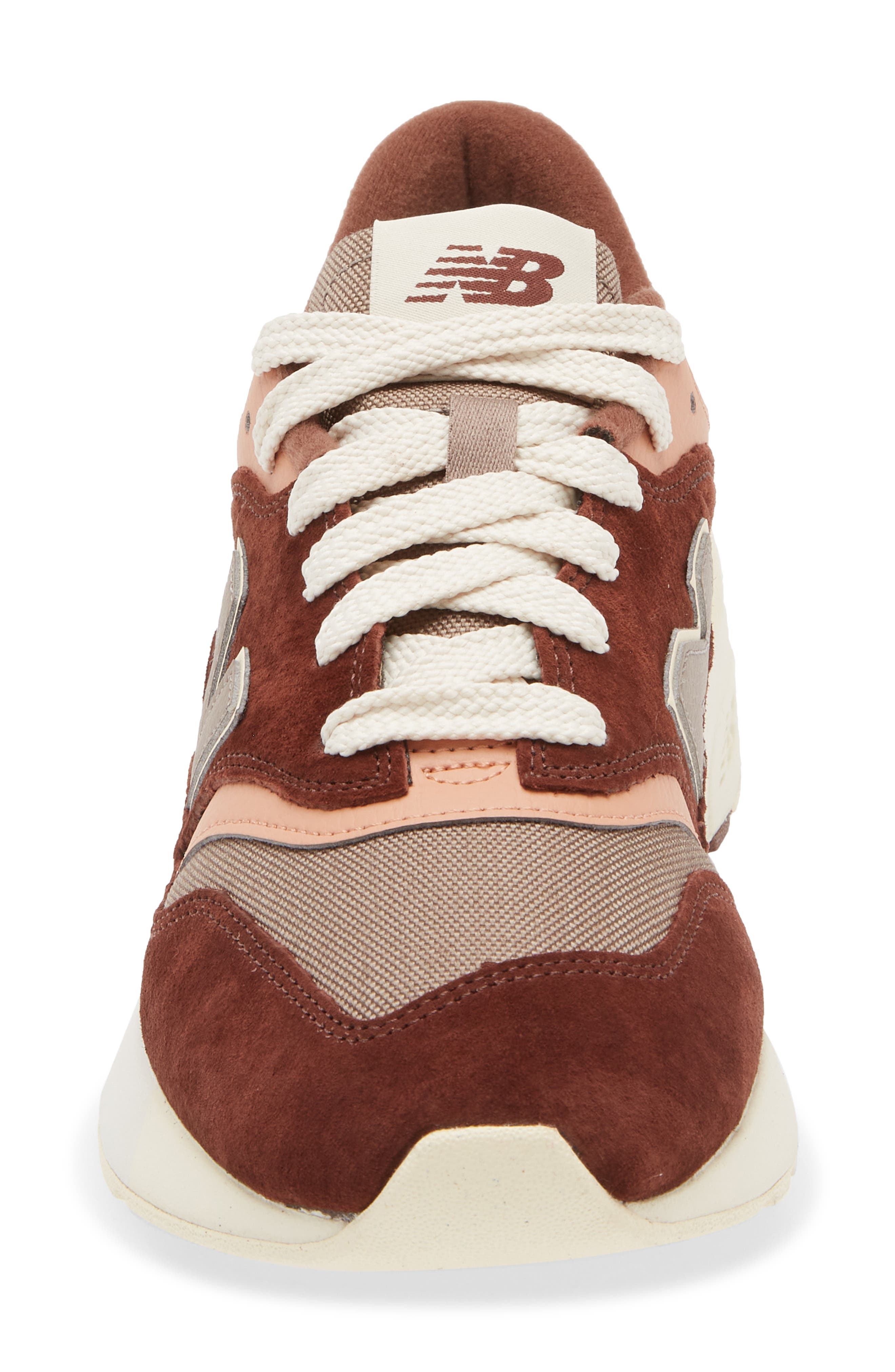 Gender Inclusive 997R Sneaker, Alternate, color, RICH OAK/ MUSHROOM