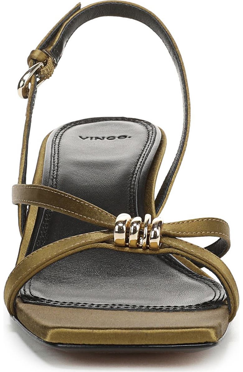 Vince Tali Slingback Kitten Heel Sandal, Alternate, color, Olive Wood