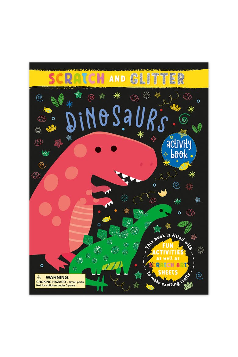 Scratch & Glitter Activity Book, Main, color, Multicolored