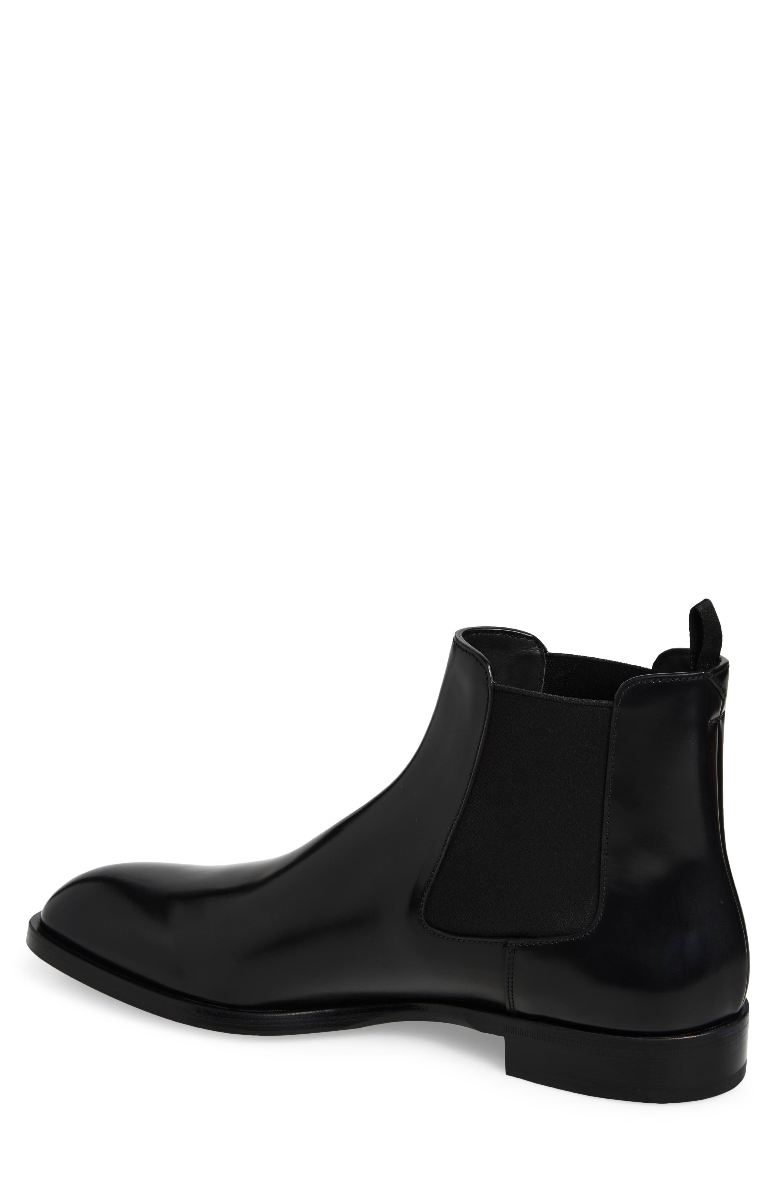 Leather Chelsea Boot, Alternate, color, NERO
