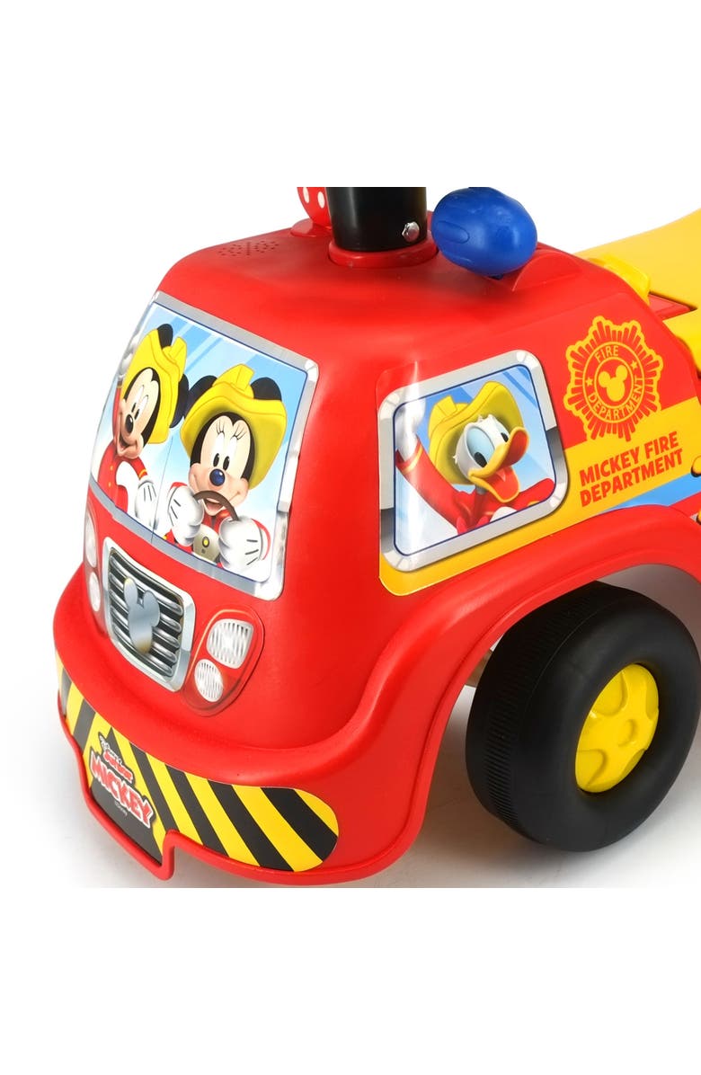 Kiddieland My First Mickey Fire Truck Rideon, Alternate, color, Multicolored