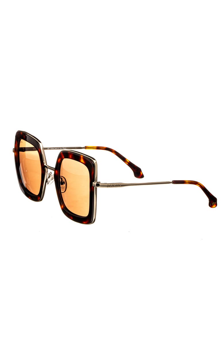 BERTHA Ellie Handmade in Italy Sunglasses, Main, color, Tortoise