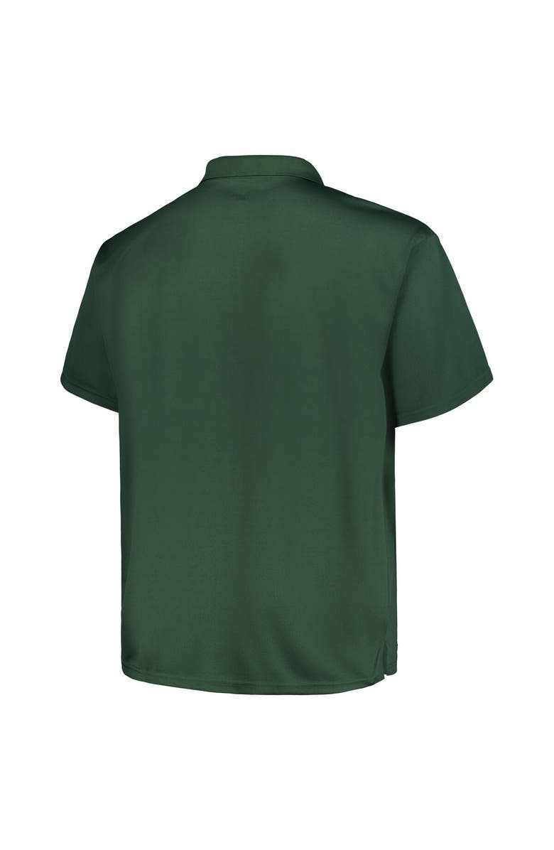 PROFILE Men's Profile Green Oakland Athletics Birdseye Polo, Alternate, color, Green