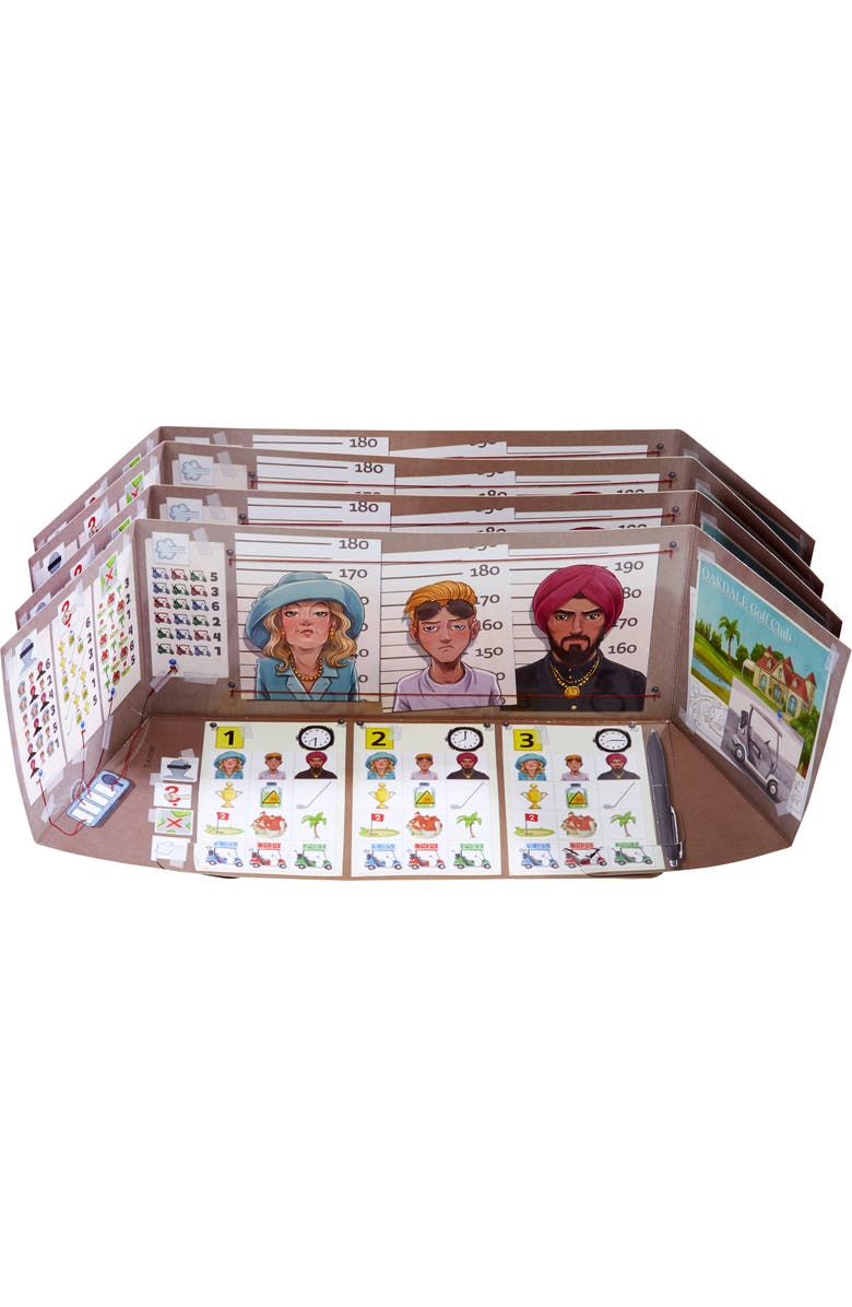 HABA The Key Murder at The Oakdale Club, Detective Case Files Board Games for Kids Ages 8-12, Strategy Mystery Game for Family Night, Made in Germany, Alternate, color, Multi