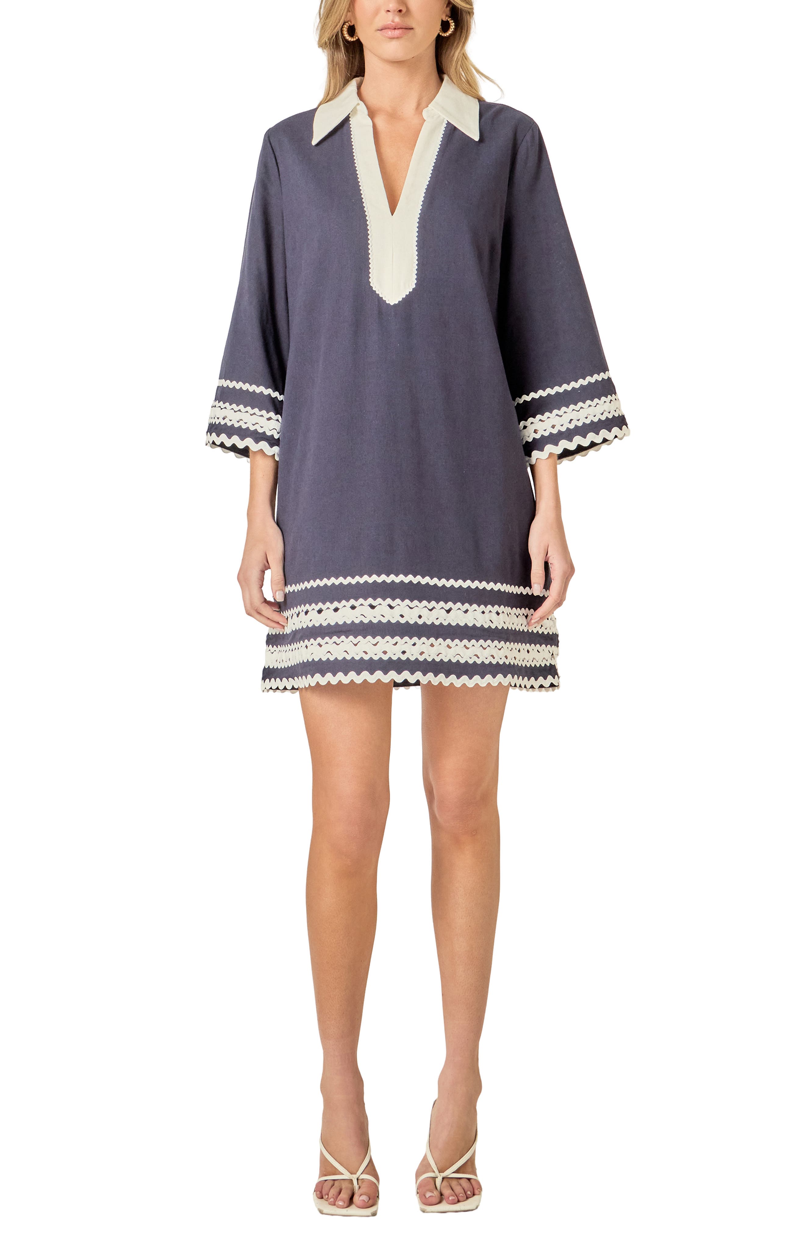 Colorblock Minidress - image 5