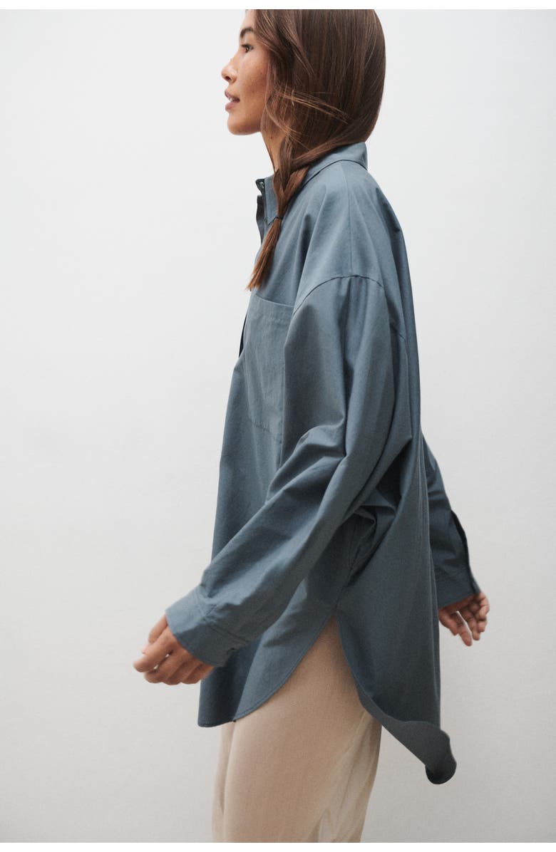 SILK LAUNDRY Round Shirt, Alternate, color, 