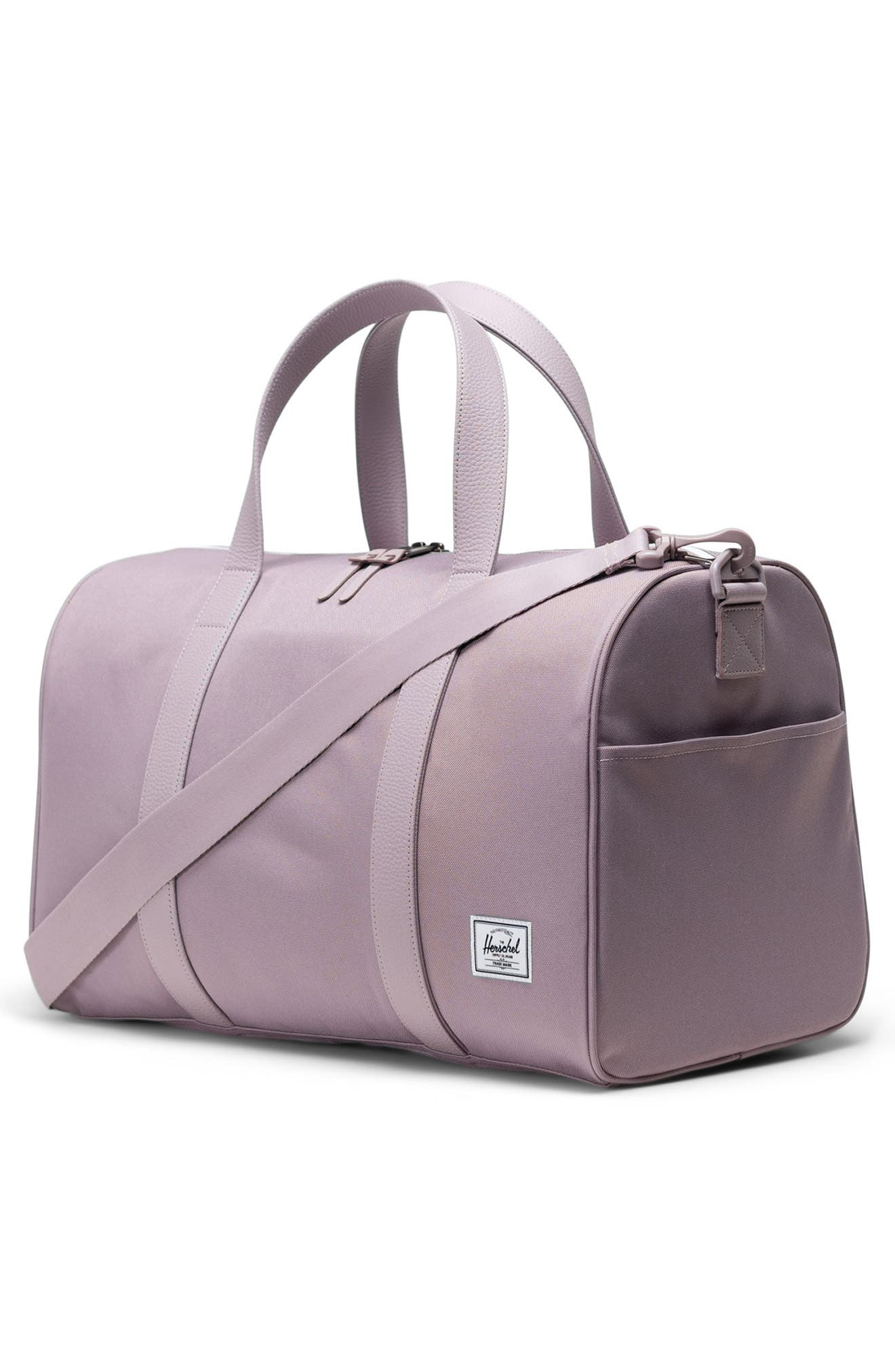 Herschel Supply Co. Novel Water Resistant Recycled Polyester Carry-On Duffle Bag, Alternate, color, 