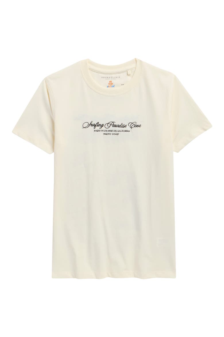 Kids' Surfing Paradise Graphic T-Shirt, Main, color, OFF WHITE