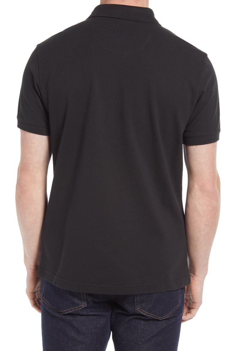 Sports Classic Fit Piqué Polo, Alternate, color, BLACK