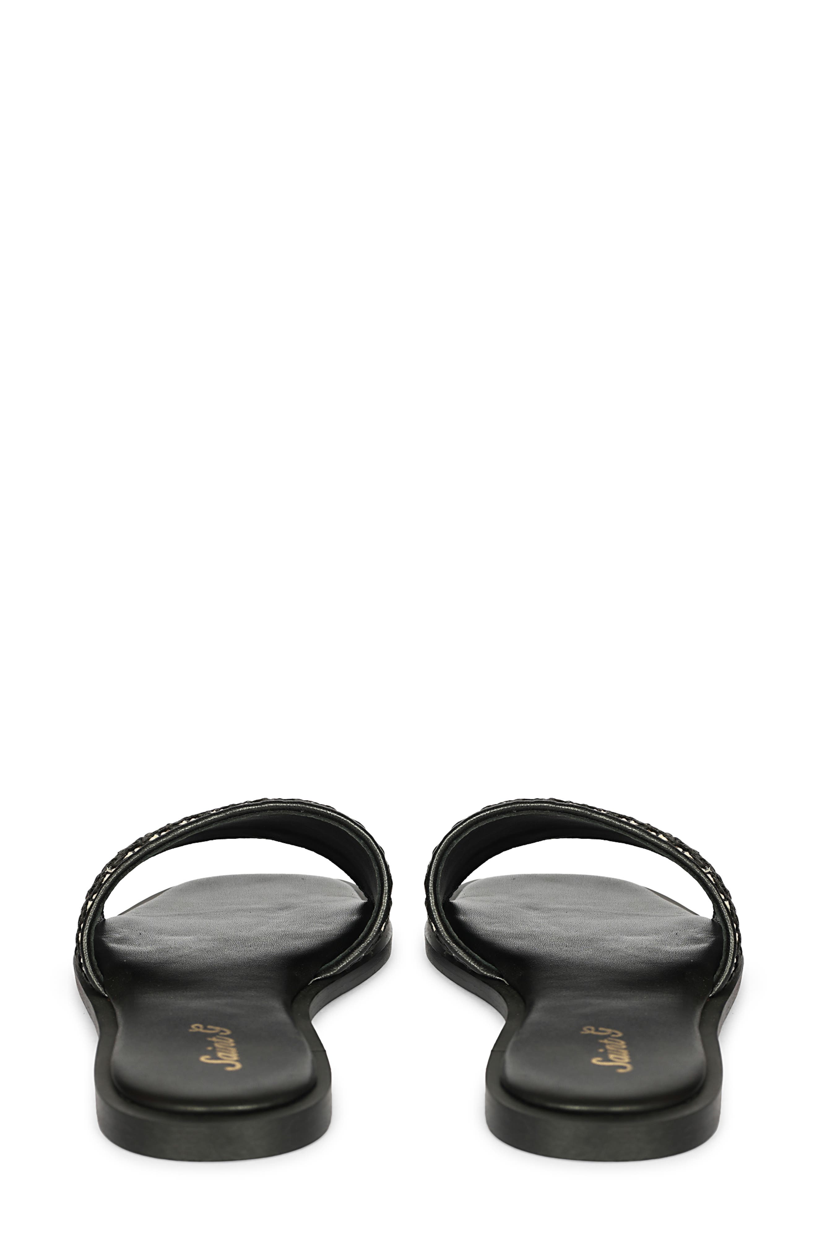 SAINT G Oli Slide Sandal, Alternate, color, Black