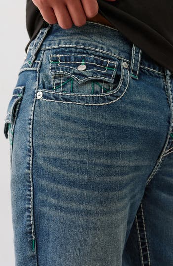 Ricky Flap Pocket Straight Leg Jeans