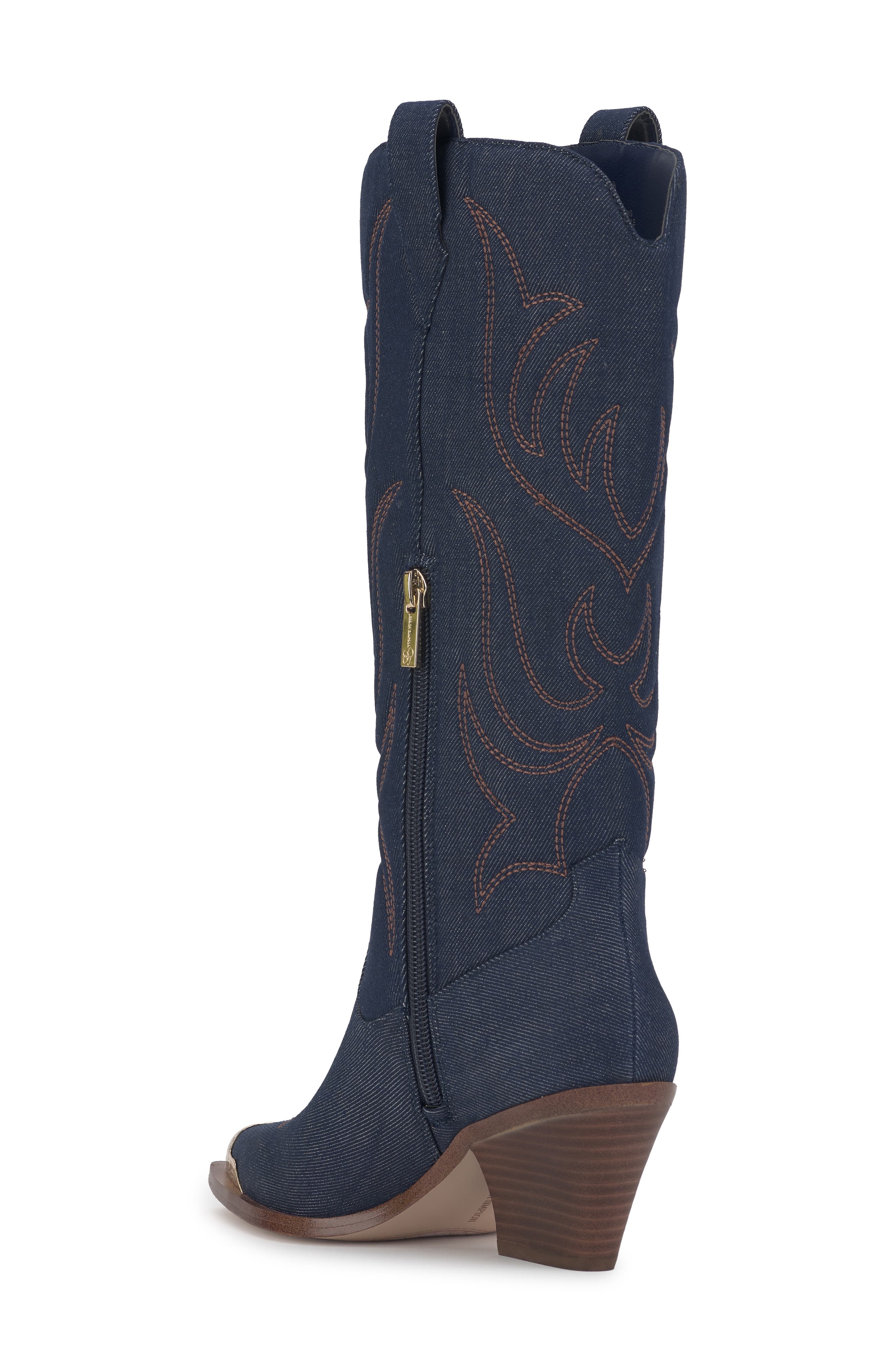 Zuliena Western Boot, Alternate, color, INDIGO