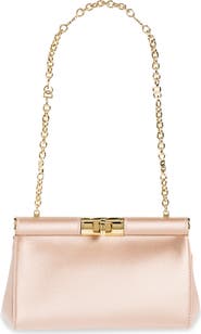 Dolce&Gabbana Small Marlene Satin Shoulder Bag