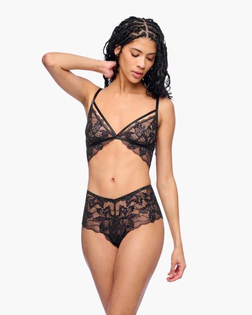 Cosabella Paradiso Triangle Bralette Parad1301 In Black In Black