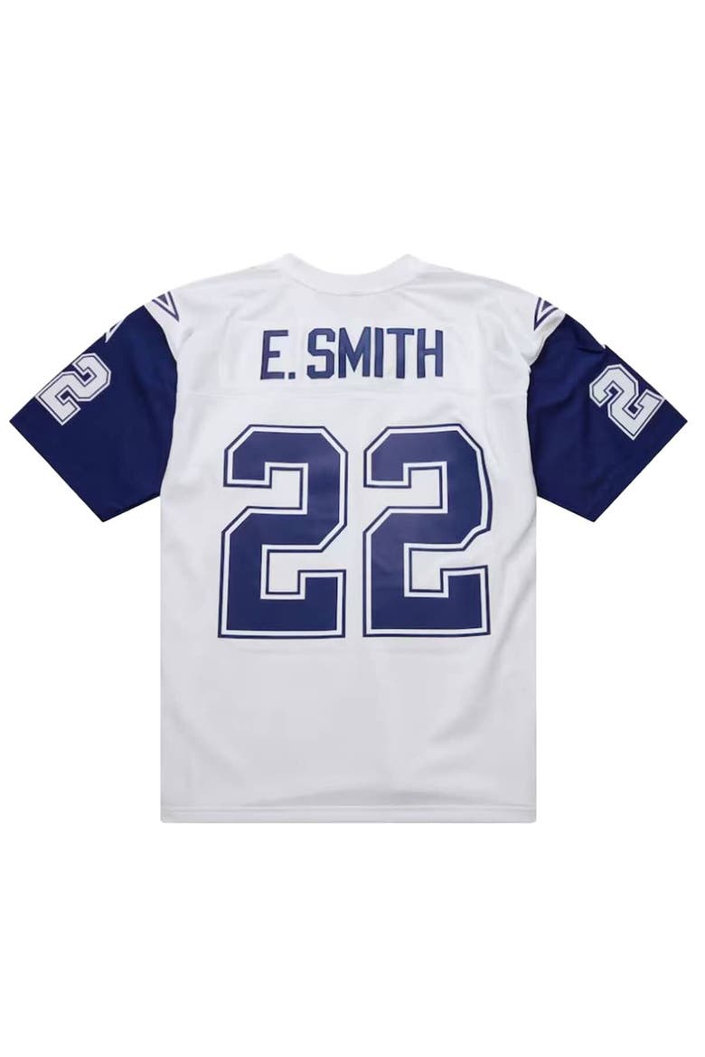 Men's Mitchell & Ness Emmitt Smith White Dallas Cowboys 1994 Alternate Legacy Replica Jersey, Alternate, color, White