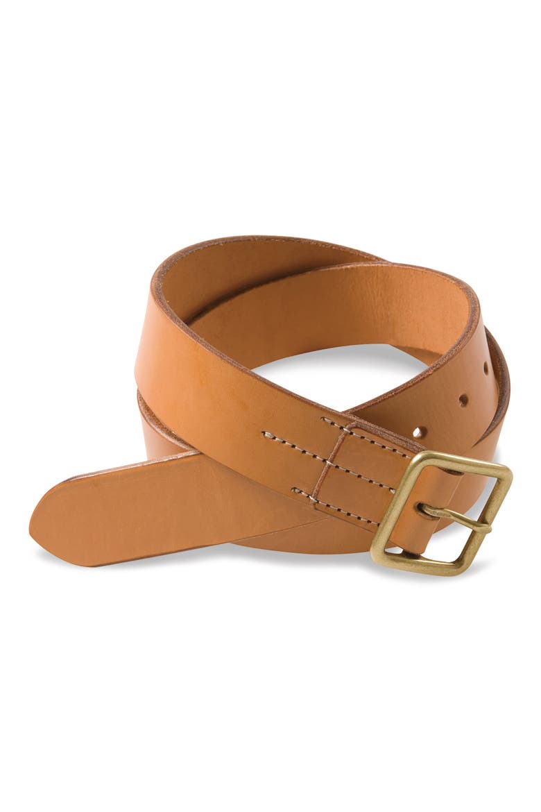 Leather Belt, Main, color, NEUTRAL ENGLISH BRIDLE