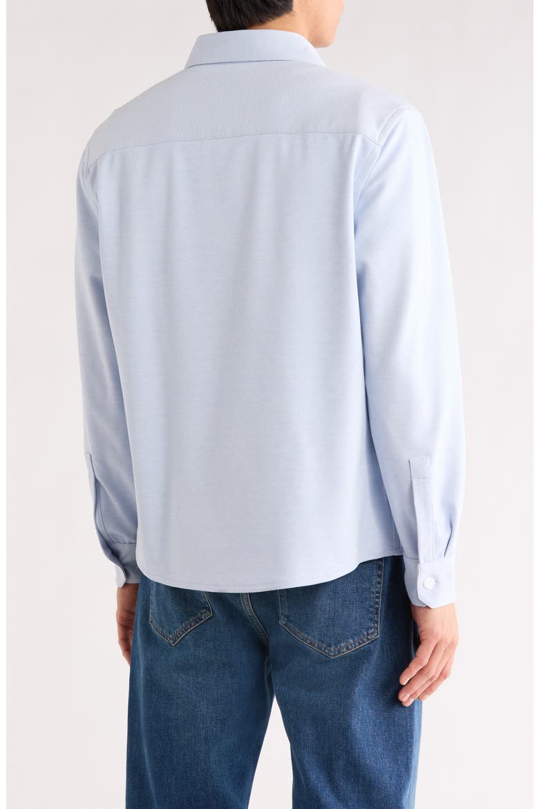 Fegan Long Sleeve Overshirt, Alternate, color, LIGHT BLUE