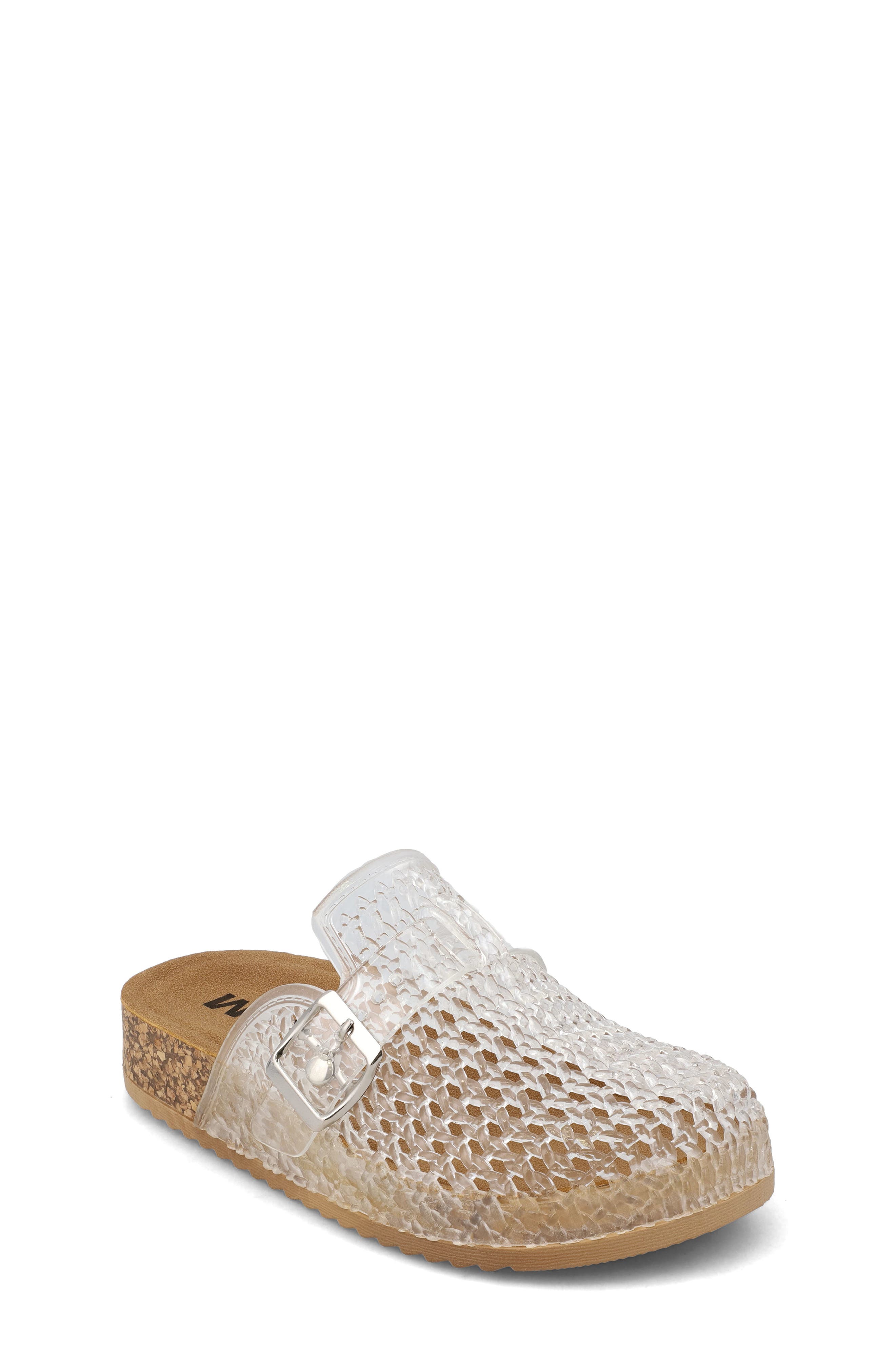 MIA Kids' Clarye Jelly Clog, Main, color, Clear