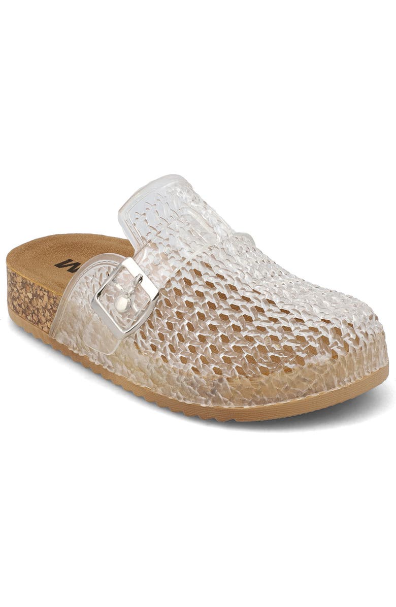 MIA Kids' Clarye Jelly Clog, Main, color, Clear
