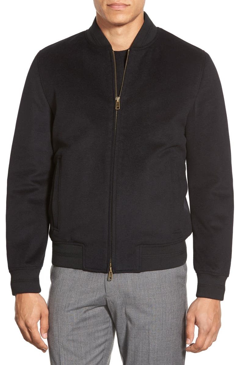 Vince Camuto Bomber Jacket, Main, color, 