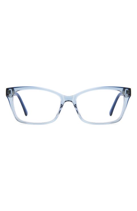 demi 53mm rectangular reading glasses