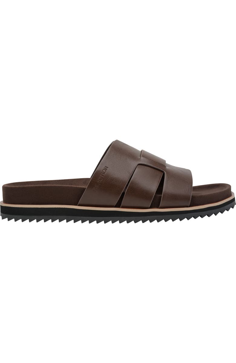 Kenneth Cole Reaction Calen Slide Sandal, Alternate, color, Medium Brown