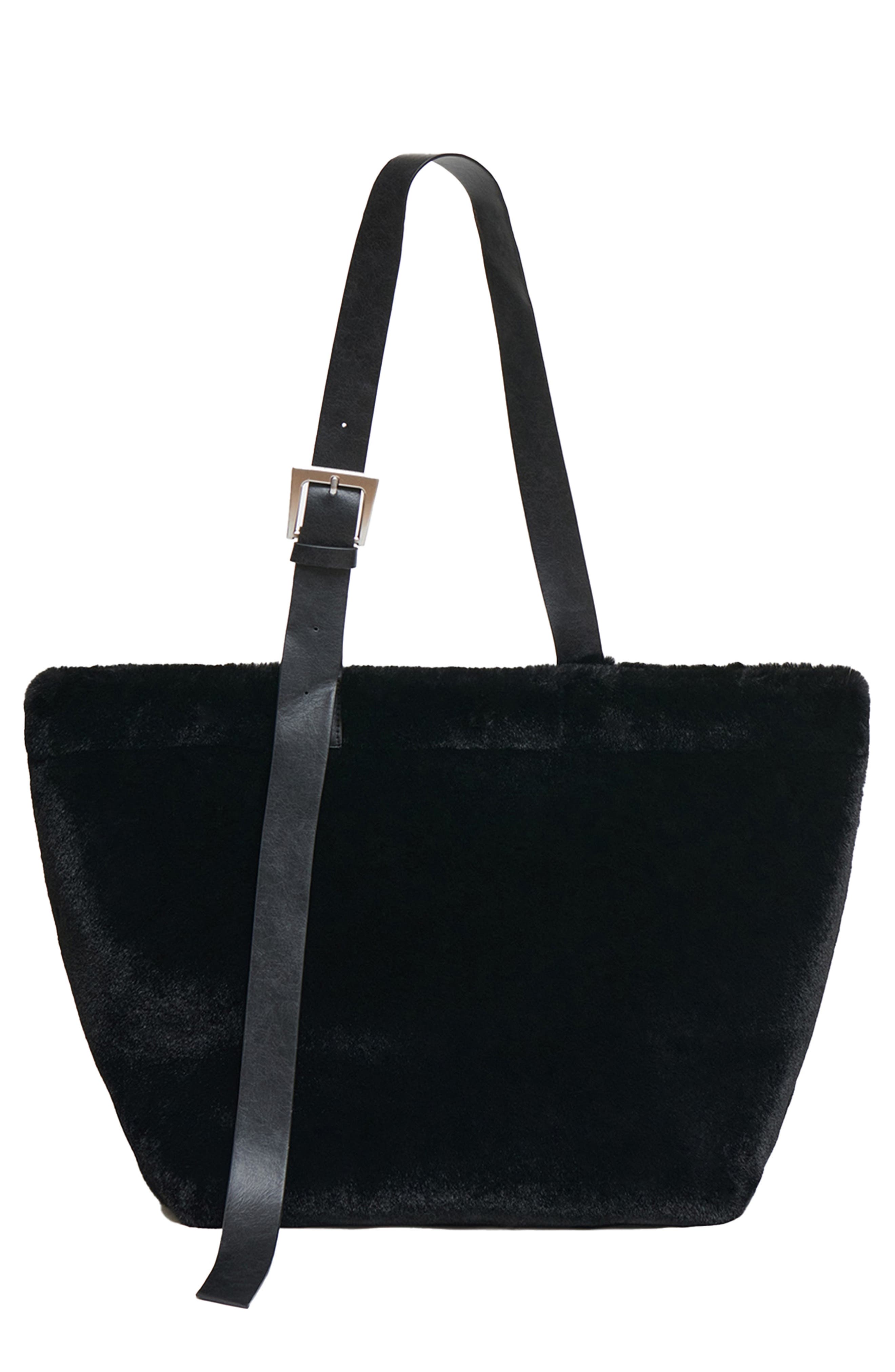 Apparis Esti Pluche<sup>™</sup> Faux Fur Tote, Main, color, 