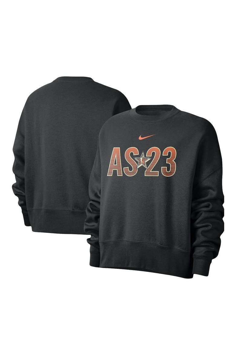 Women's Nike Black 2023 WNBA All-Star Game Patch Pullover Sweatshirt, Main, color, Black