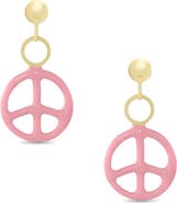 Lily Nily Kids' Peace Sign Drop Earrings