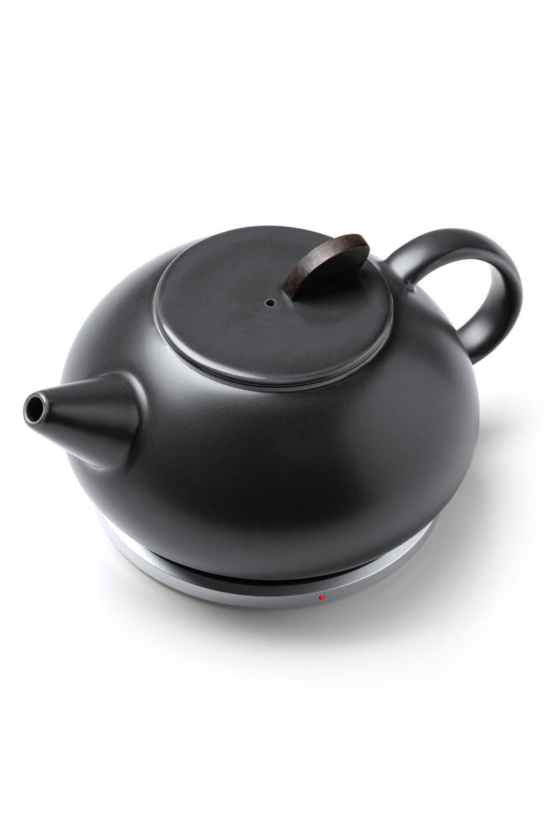 OHOM Leiph Ceramic Self-Heating Teapot Set, Alternate, color,