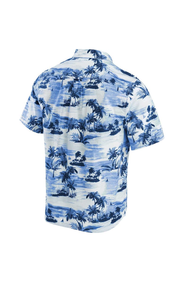 Tommy Bahama Men's Tommy Bahama Navy New York Yankees Tropical Horizons Button-Up Shirt, Alternate, color, 
