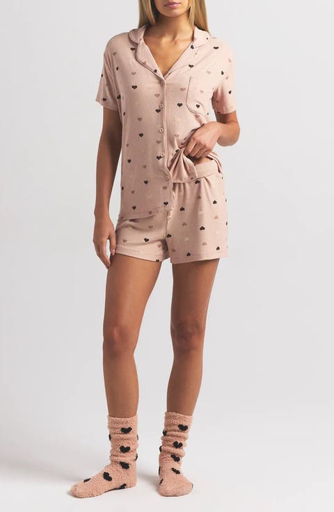 Soft Lounge Short Sleep Set (Regular & Plus)