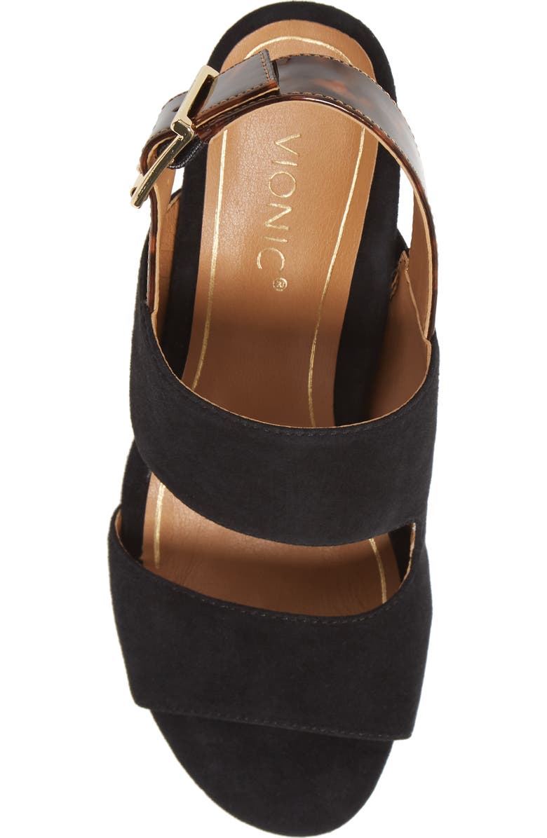 Vionic Bianca Suede Sandal, Alternate, color,