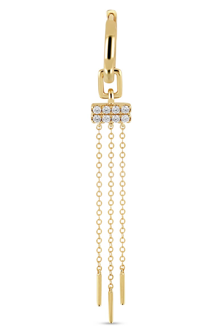Kiera Varda Diamond Fringe Drop Earrings (Online Trunk Show), Alternate, color, 18K YELLOW GOLD/ DIAMOND