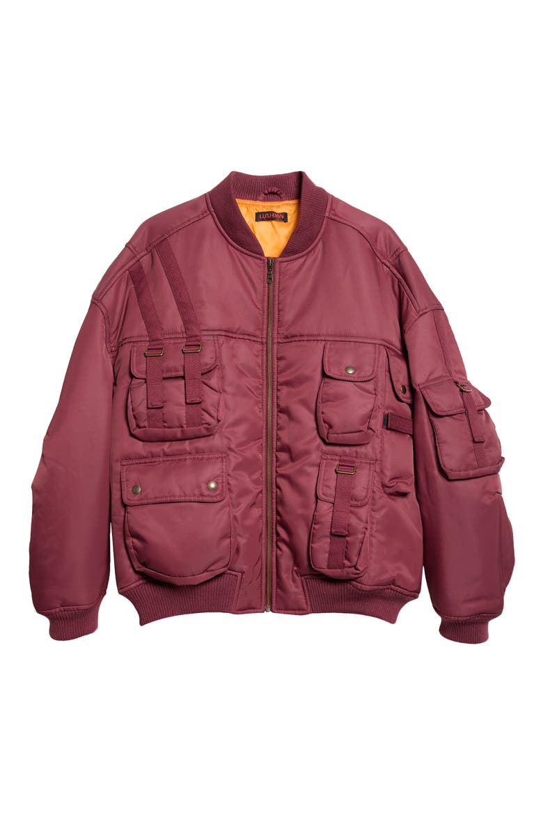Aviator Jacket, Main, color, DRIED BLOOD