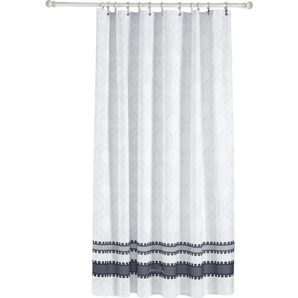 Brooks Brothers Geo Print Turkish Cotton Shower Curtain