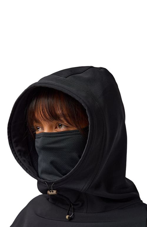 Backcountry Destination Softshell Fleece Hoodie In Black