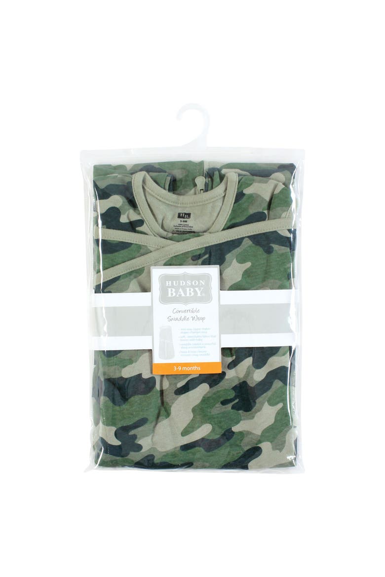 Adjustable Swaddling Sleepwear, Alternate, color, Camo