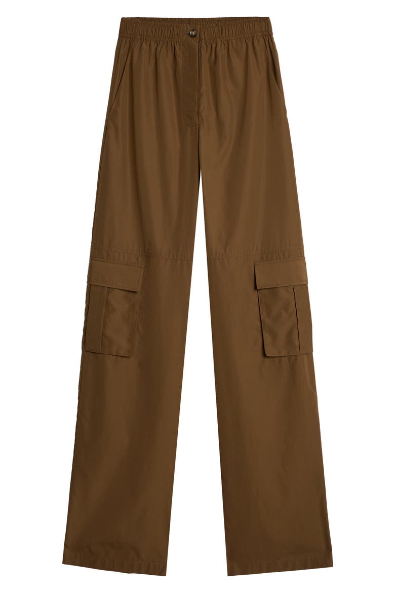 Cargo Wide Leg Pants, Alternate, color, POPELINE TOFFEE