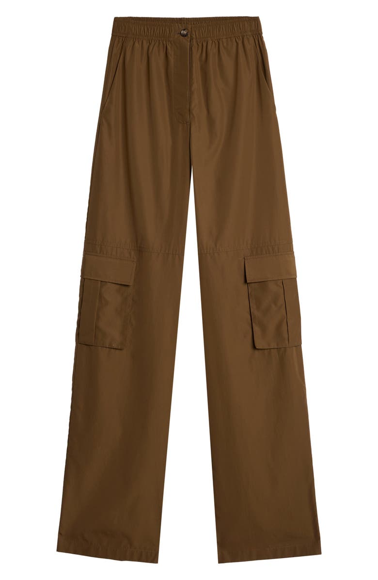 7 For All Mankind Cargo Wide Leg Pants, Alternate, color, Popeline Toffee