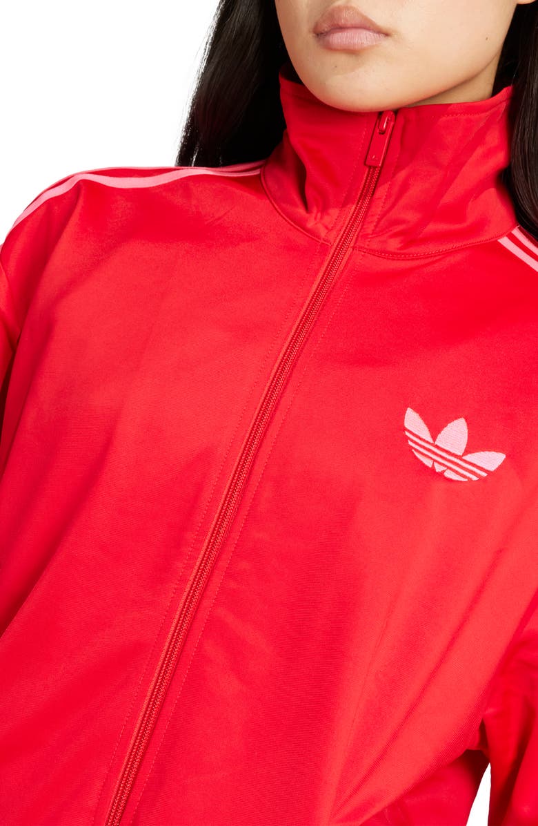 adidas Firebird Recycled Polyester Track Jacket, Alternate, color, 