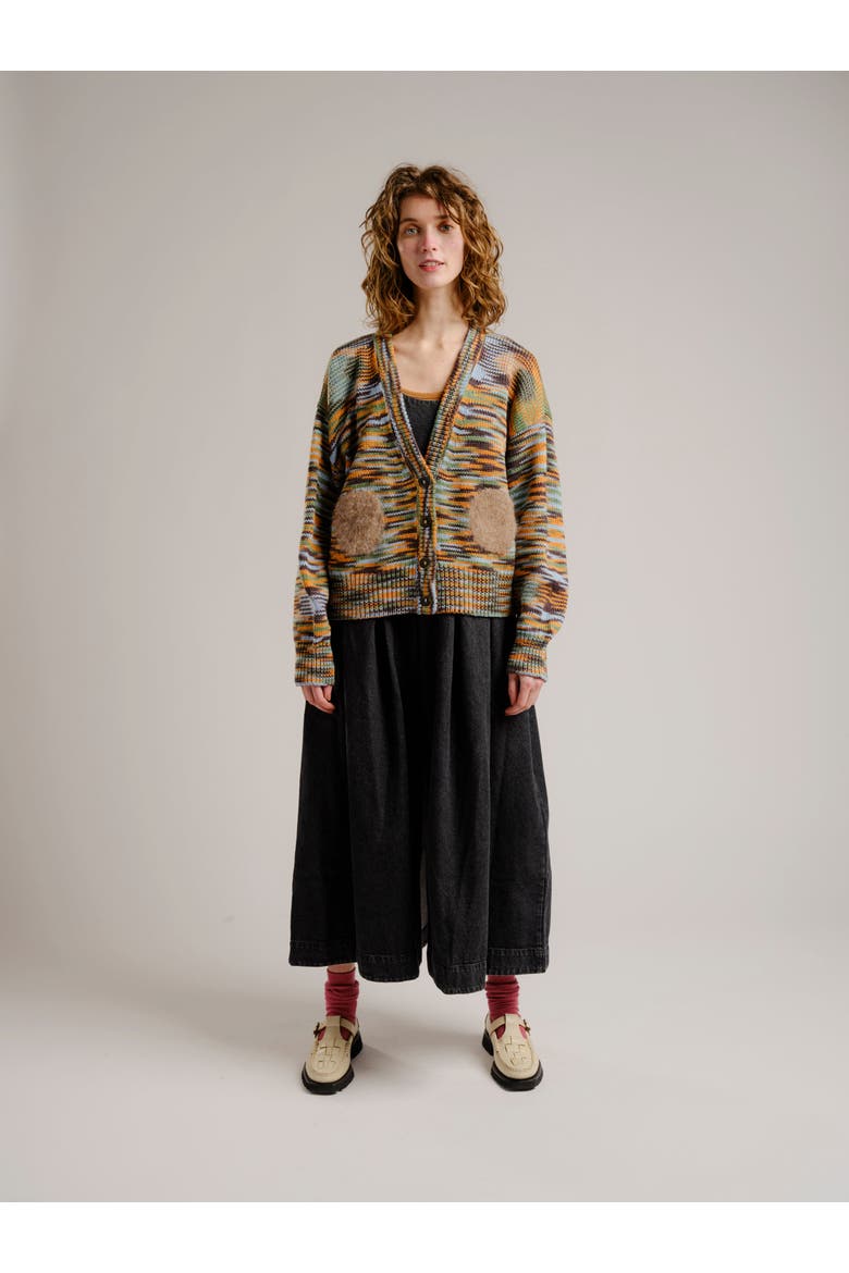 Edie Pleated Denim Maxi Dress, Alternate, color, Black Denim