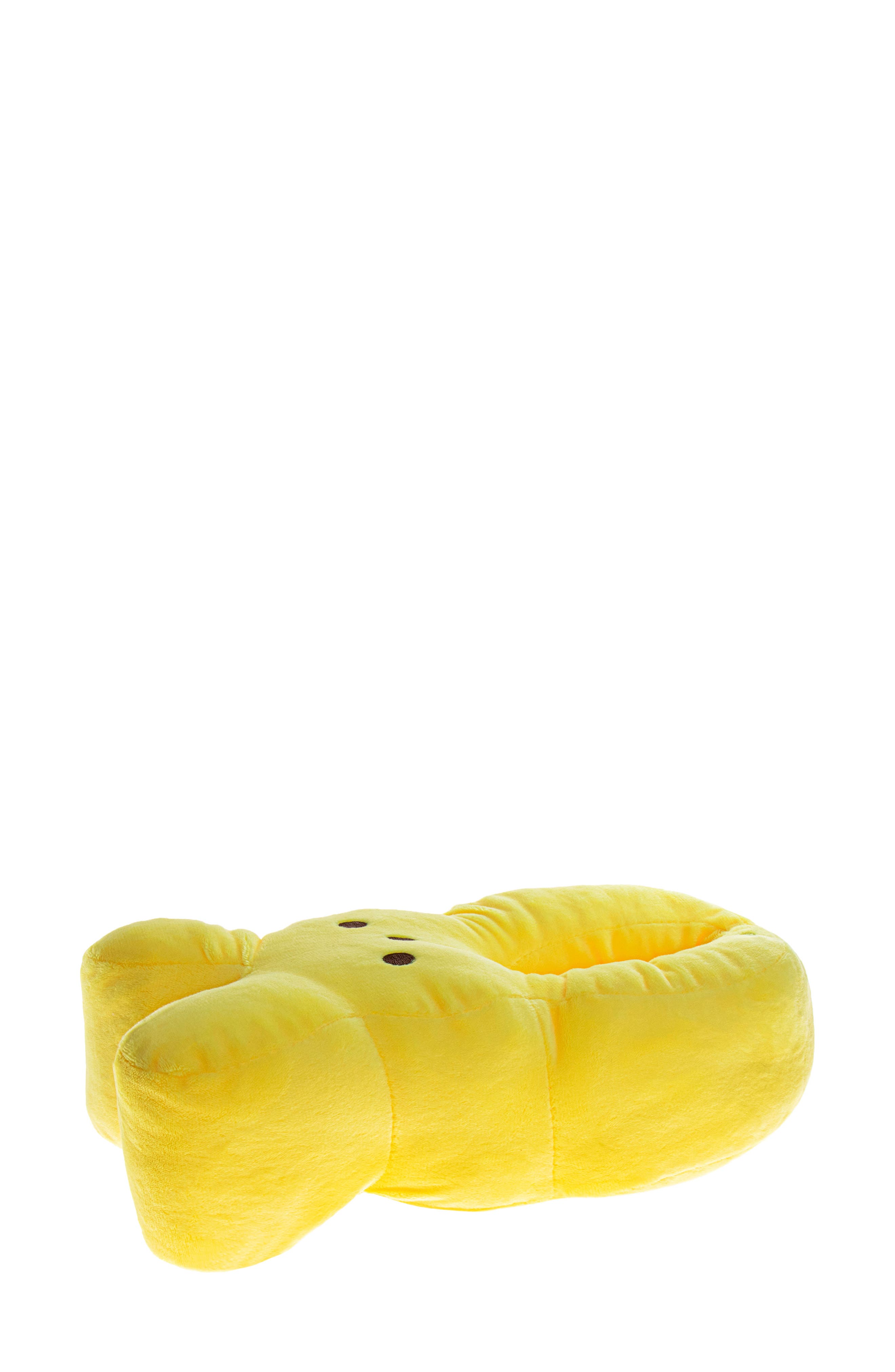 Peeps Slipper, Alternate, color, YELLOW